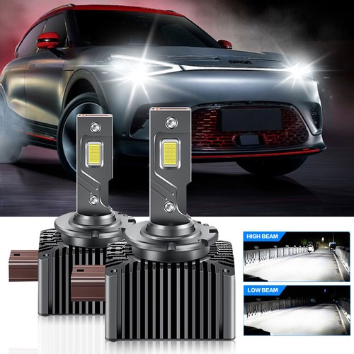 For BMW M3 M4 M5 M6 D1S LED Headlight Bulbs Replace HID Xenon White 10000K - Picture 5 of 13