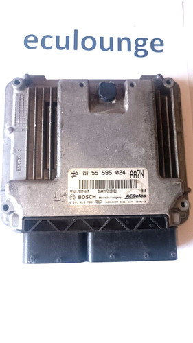 Opel Motorsteuergerät ecu 55585024  0281018769