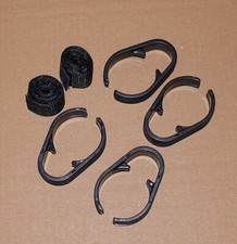 🤖🥁 ROLAND V DRUMS TD316 4x cable clips & 2x hook/loop ties fits 1.5" rack 🤖🥁