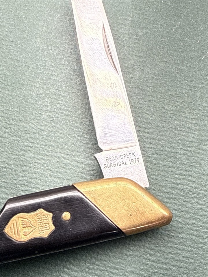 Collectible "BEAR CREEK" Taylor Cutlery Kingsport TN 1979 "SHARK