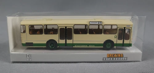 BREKINA 50803 H0, 1:87 Stadtbus MB O 305 Stadtwerke Bonn, klassische Farbgebung - Bild 1 von 4