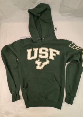 South Florida Bulls Mens XS Champion Hoodie Pullover Football - Image 1 of 3