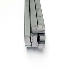 Square Bar Mld Steel 12mm x 5ft - 1524mm  Pack of 8 Lengths MCNS030