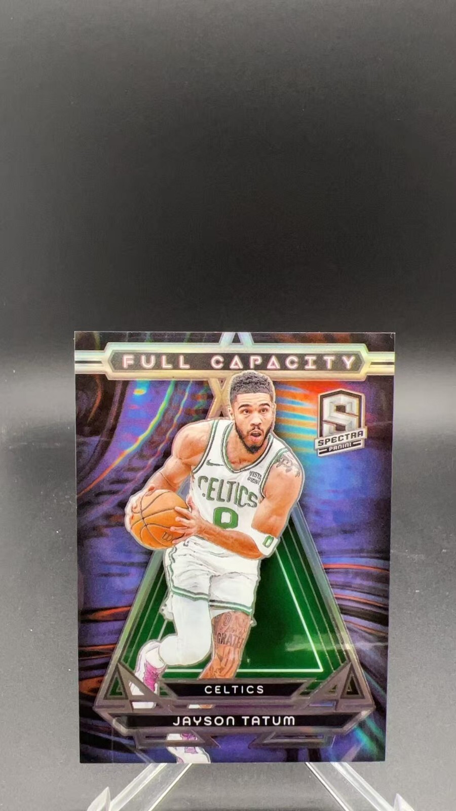 2023-24 Panini Spectra Jayson Tatum Full Capacity #19 Celtics # 8744AL