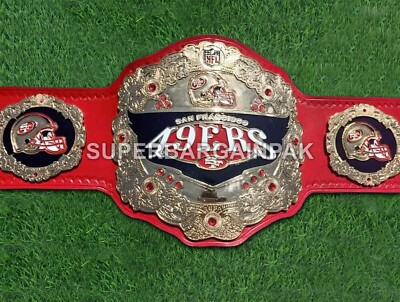 SF 49ers Championship Wrestling Brass 2mm Belt