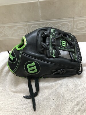 Wilson 6-4-3 Green Broken In Tough Game Ready 11.5  Baseball Glove Right Throw