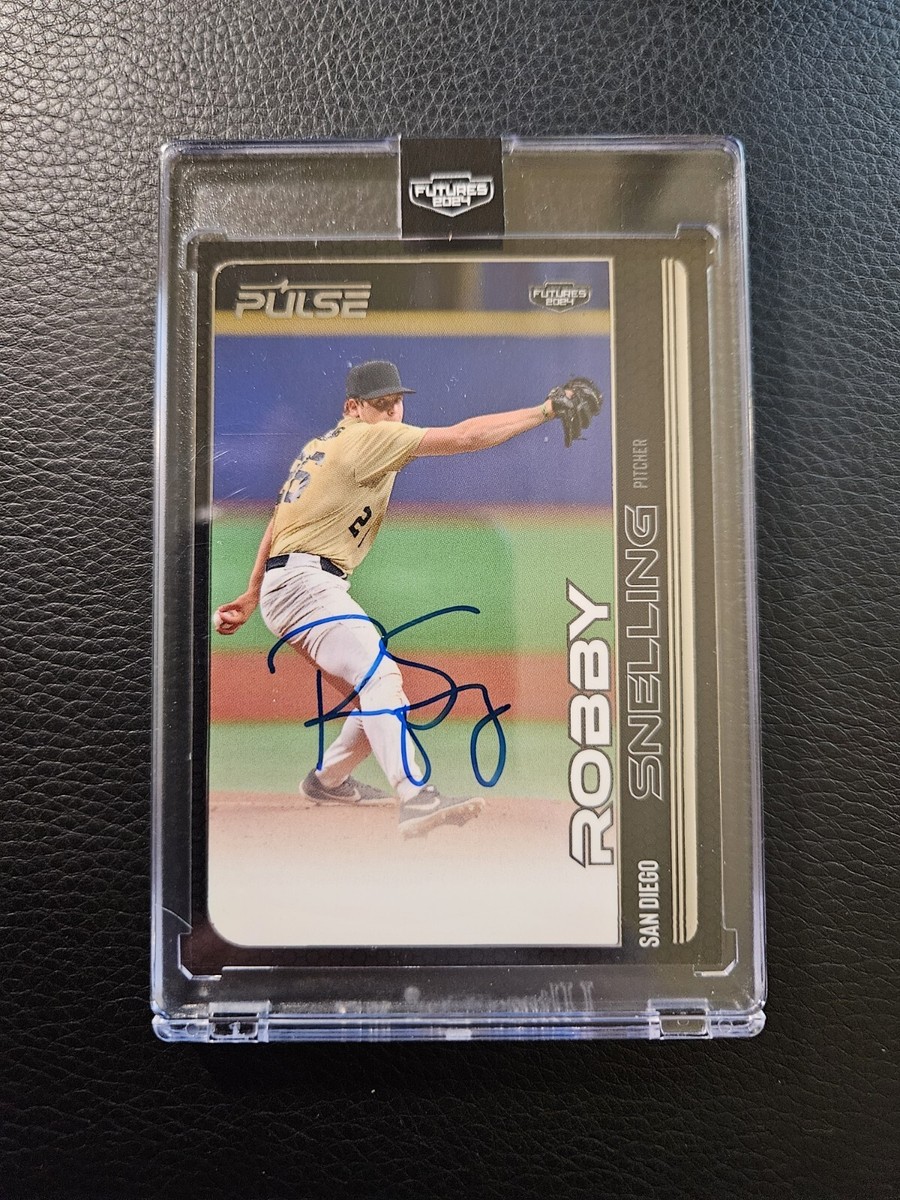 Bowman Draft Robby Snelling Auto #99 2024 Pulse Baseball: Robby
