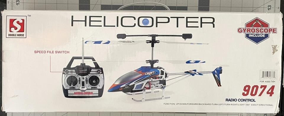 S Double Horse 9074 Radio Control Helicopter - Image 2 of 4