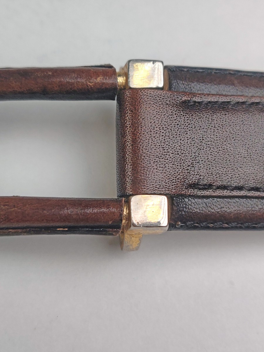 Vintage Stamped Christian Dior Aniline Leather Belt | eBay display picture 1