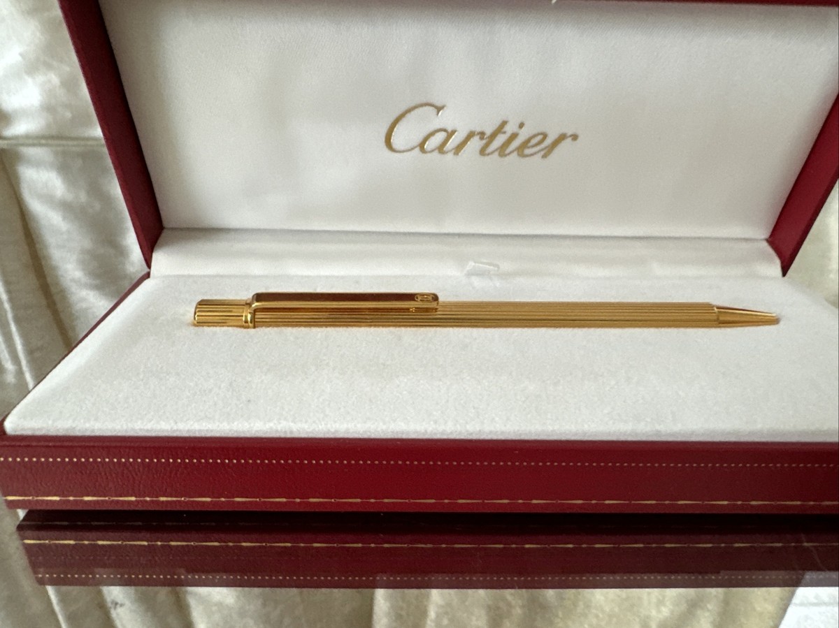 CARTIER Vintage Must de Cartier Gold plated 592557 Ballpoint