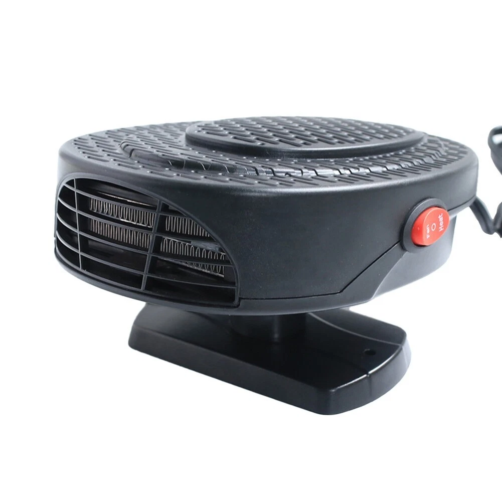 Quick Heat Car Heater Fan 12V Defogger Defroster Demister 150W Portable |  eBay
