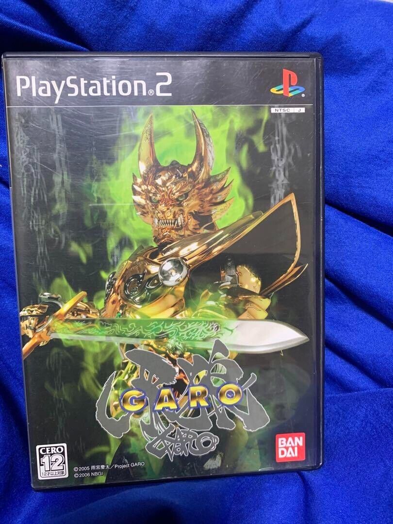 『1年保証』 PS2 Golden Knight Fang Wolf Garo Playstation 2 Bandai Game その他