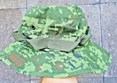 PIXEL CAMO BOONIE UNIFORM HAT CAP 