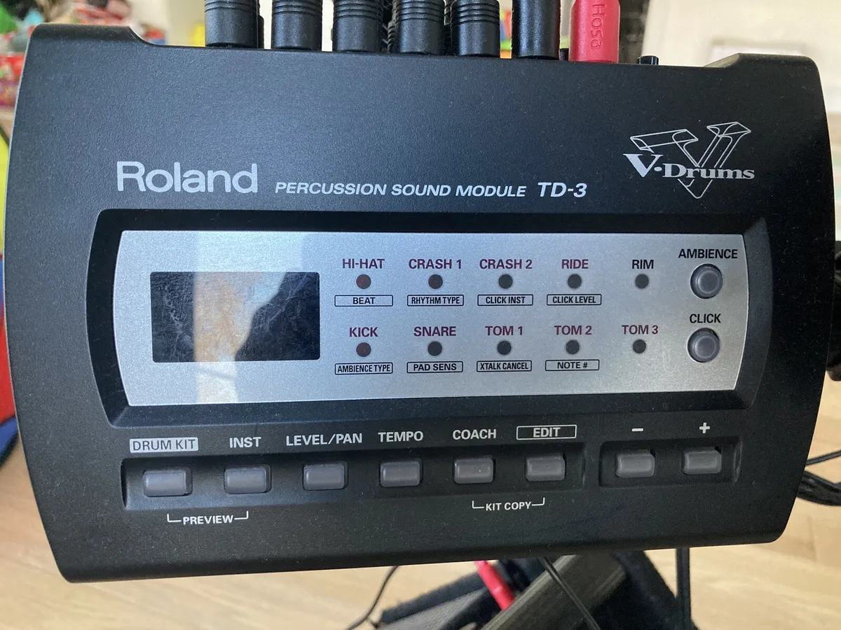 Roland V-drums TD-3 Sound Module and Drum Kit ,with DA50