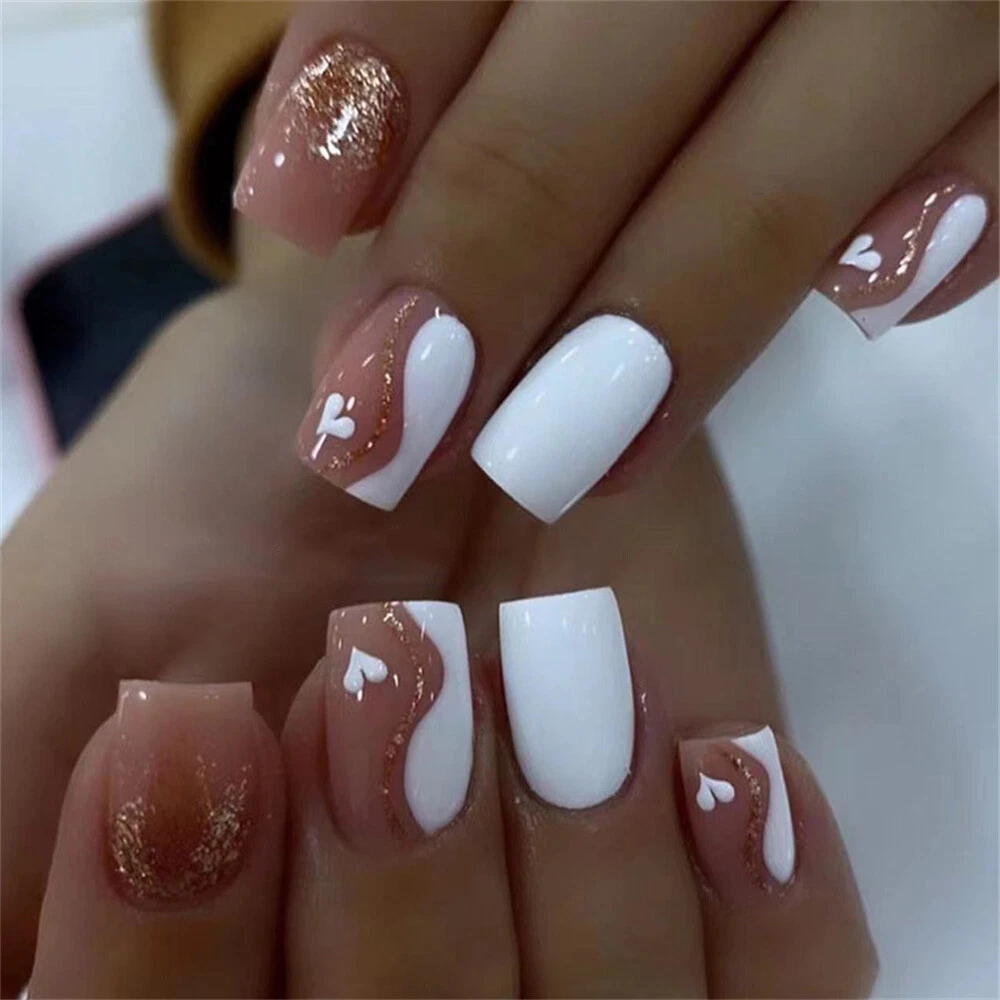 louis vuitton press on nails short