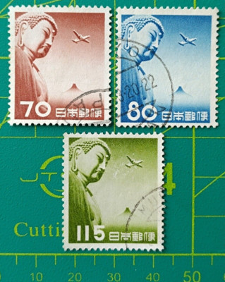 コレクション Japanese Stamp Japan stamp 1953, Sc AP6 70y, 80y & 115y, used | eBay