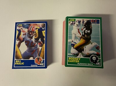 1989 Score Football Singles You Pick Commons