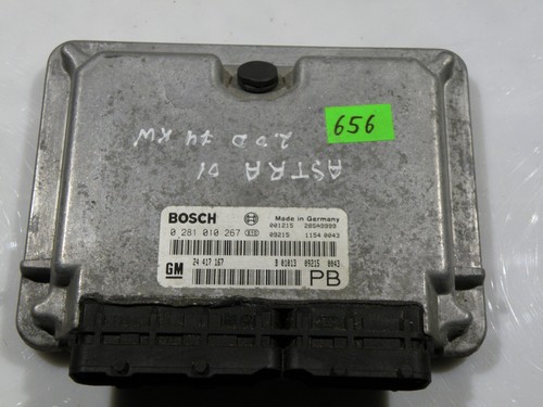 Opel Astra G 1999 2.0 Diesel Motorsteuergerät Modul ECU 24417167