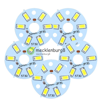10PCS 3W 5730 White LED Emitting Diode SMD Highlight Lamp Panel LED Board