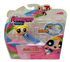 NEW Powerpuff Girls Bubbles Bulle Speed Line Vehicles Push n Go Spin Master 5+
