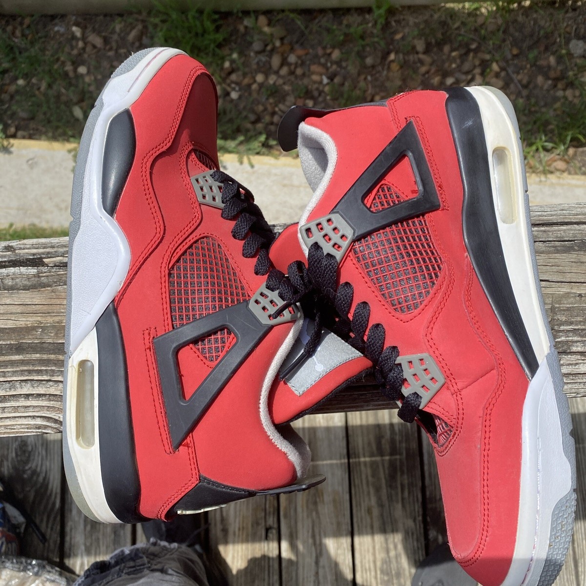 Nike Air Jordan Retro 4 Toro Bravo 2013 308497-603 Men's Size 10