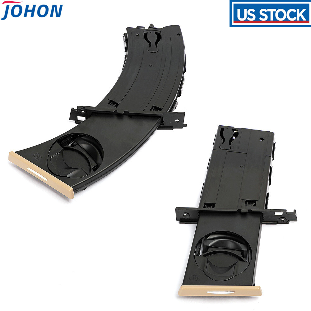 Pair Front Cup Holder Left Right Side Beige For BMW 325i 330i 335i 328i M3 eBay
