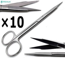 10 Pcs Steven Tenotomy Scissors 5.25" Curved Tip 1.8" Instruments