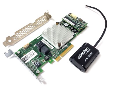 Adaptec 8405 4-port intern SATA / SAS RAID Controller 12G PCIe x8 3.0 1024MB 1GB