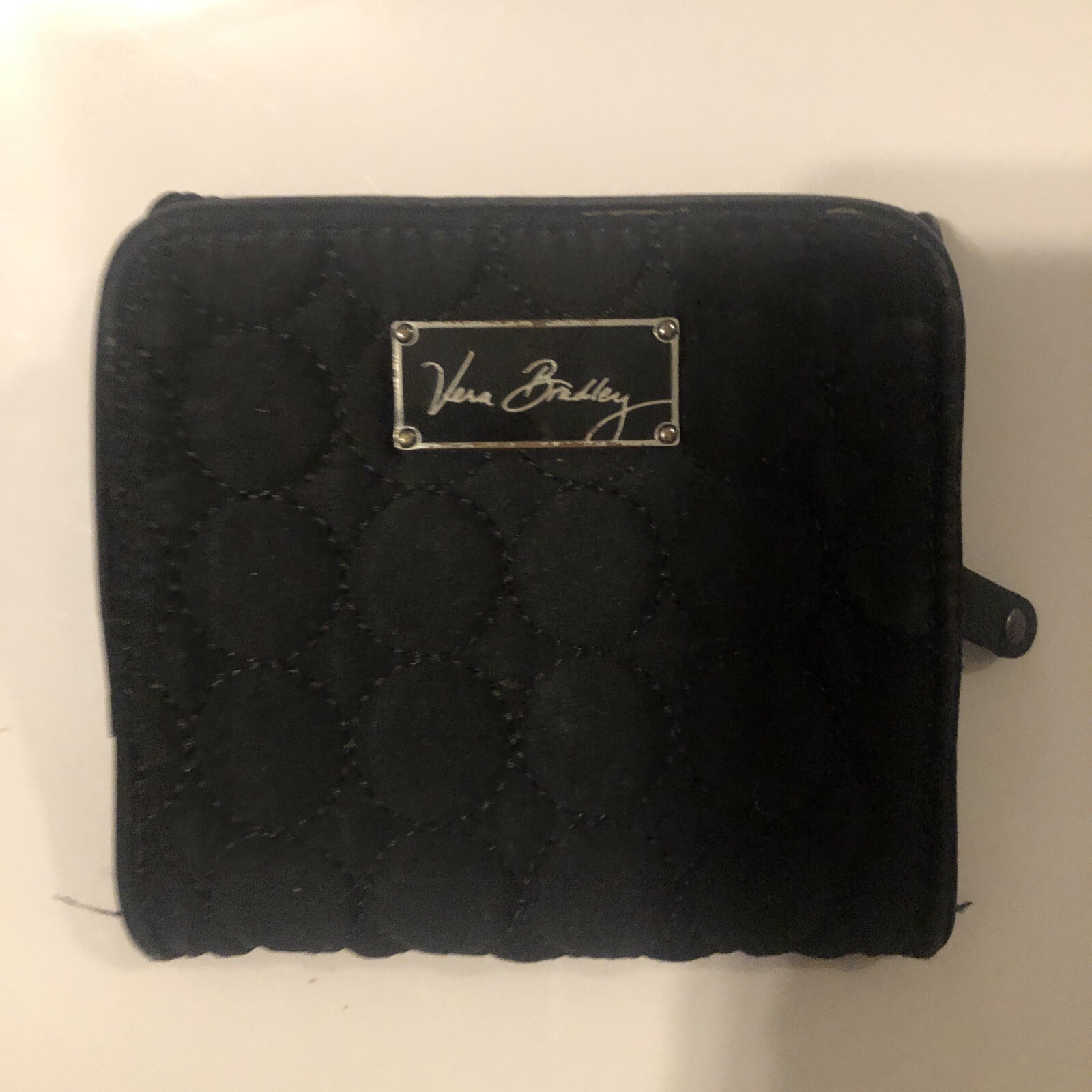 Vera Bradley black quilted wallet eBay