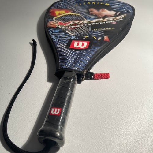 Wilson Xpress Racquetball Racquet with Case Racket Cliff Swain Titanium