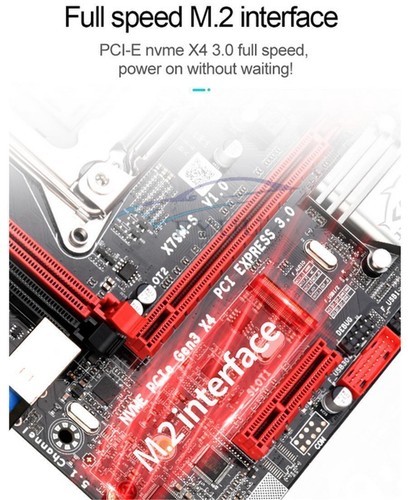 X79M-S 3.0 ATX Motherboard LGA2011 USB3.0 Support RECC Memory Xeon E5 Processor - Picture 3 of 12