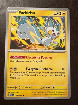 Pachirisu 068/198 Sv01: Scarlet & Violet Base Set Regular