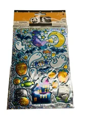 Halloween Themed 20 Piece Metallic Puffy Stickers Dimensional 3D