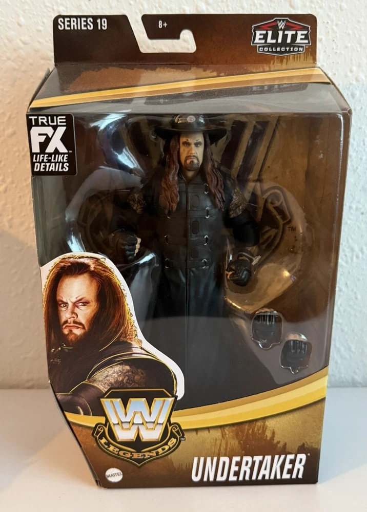 WWE Mattel UNDERTKAER Elite Legends Series 19 Wrestling Figure