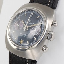 JUNGHANS Olympic Stahl Herren Chronograph aus den 1960/70er Jahren sehr selten !