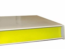 4' Yellow Price Channel Molding Strips for Gondolas- 10 LOT