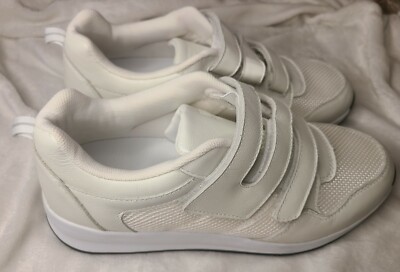 Drew Shoes Rocket V 44991 Men's Athletic Shoe Slip Resistant - Size 10W White