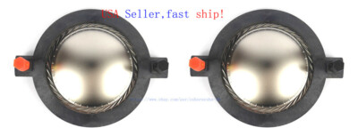 2PCS B&C DE750TN-8 Replacement Diaphragm/Voice Coil Titanium 8 ohm US WAREHOUSE