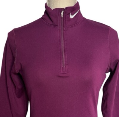 Nike FitDry 1/4 Zip in Magenta Size Medium EUC