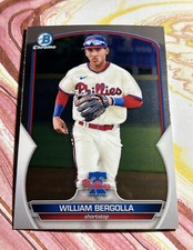 2023 Bowman William Bergolla BCP-67 Chrome Philadelphia Phillies