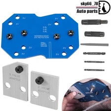 68500 Exhaust Tool Manifold Drill Template Set for Ford  2V & 3V 4.6L 5.4L 6.8L