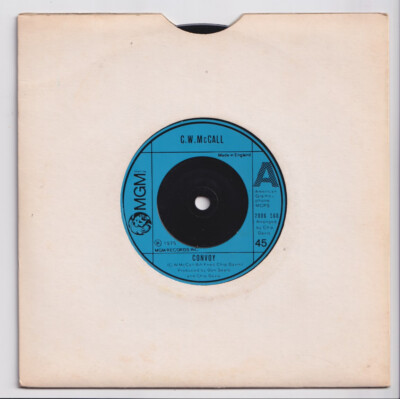 (nV845) CW McCall, Convoy - 1975 - 7'' vinyl