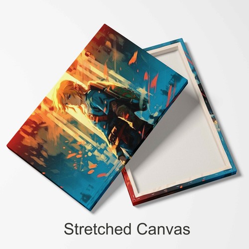 The Legend of Zelda Stretched Canvas or Poster Print Wall Art More size - Picture 9 of 10