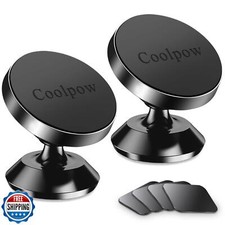   2-Pack  Magnetic Phone Holder for car, Strong Magnet Magnetic Phone Mount