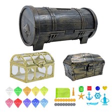 Large Treasure Chests Pirate Treasure Chests Storage Box Toy Large Size