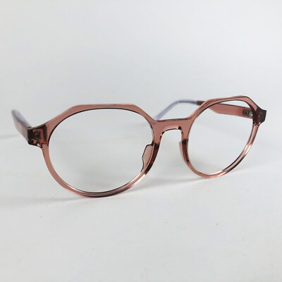 SPECSAVERS Brille CLEAR PINK RUND Brillengestell MOD:AMARANTH SUNRX 32262360