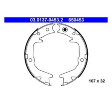 Mâchoire de frein Mitsubishi OUTLANDER