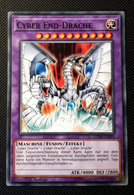 Yu-Gi-Oh! Cyber End Dragon, LEDD-DEB25, Common, 1st Edition, German, Near Mint