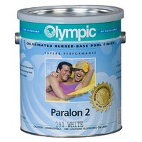 290-gl Olympic Paralon 2 Chlorinated Rubber Base Enamel Gallon, White on sale 290-gl Olympic Paralon 2 Chlorinated Rubber Base Enamel Gallon, White on sale
