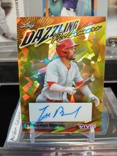 2023 Leaf Vivid - Dazzling Performers Leonardo Bernal #DP-LB1 (#/3) (AU/MEM)